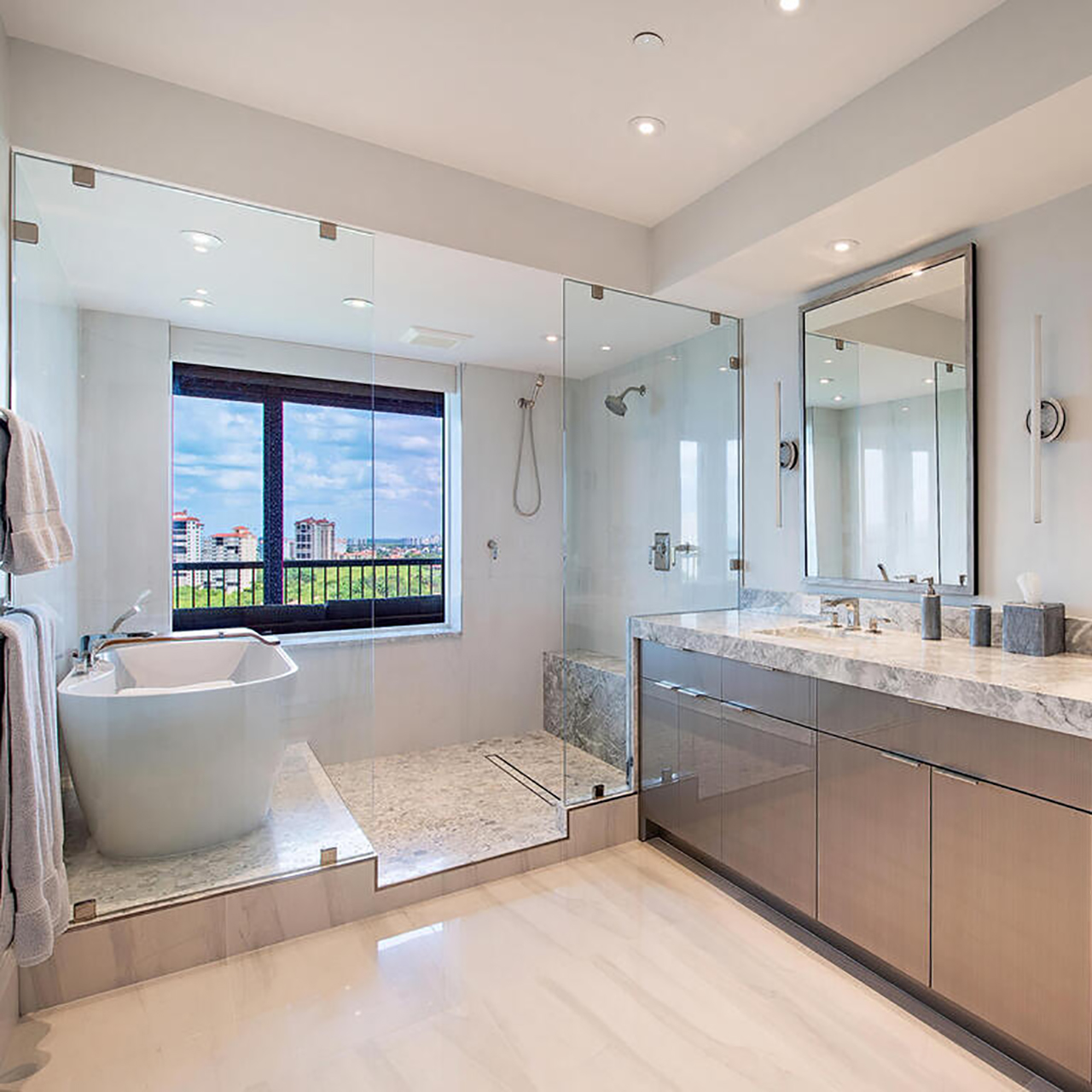 image of master bath interior design